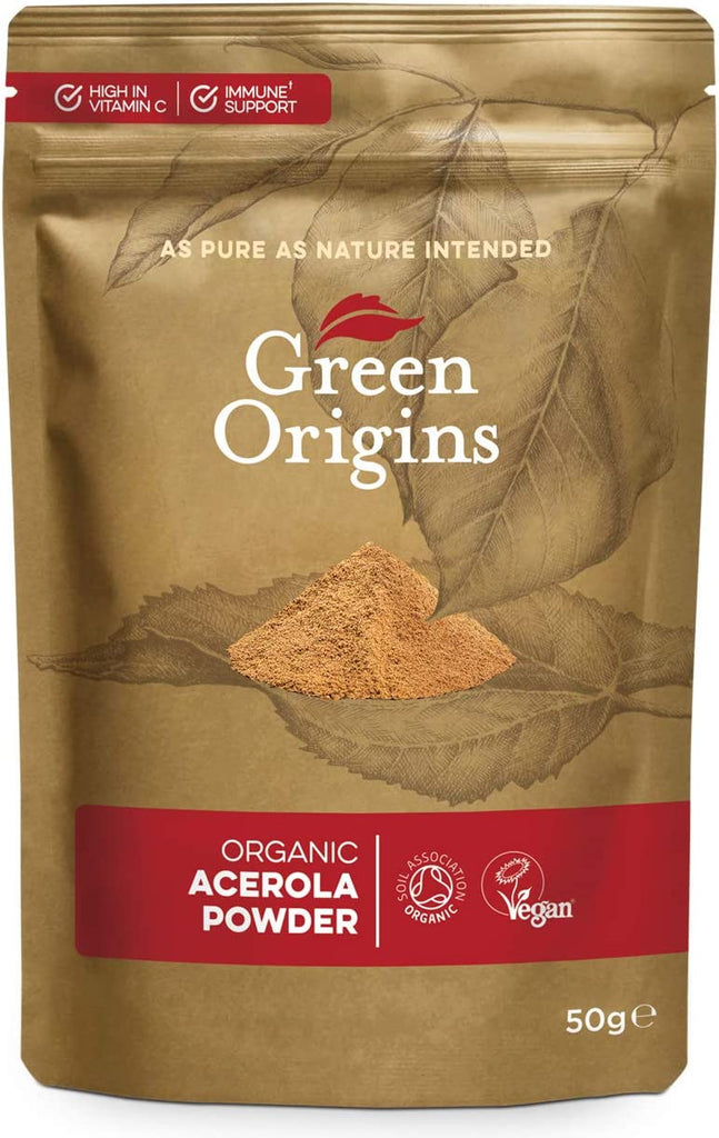 Organic Acerola Powder 125g - Guardian Angel Naturals