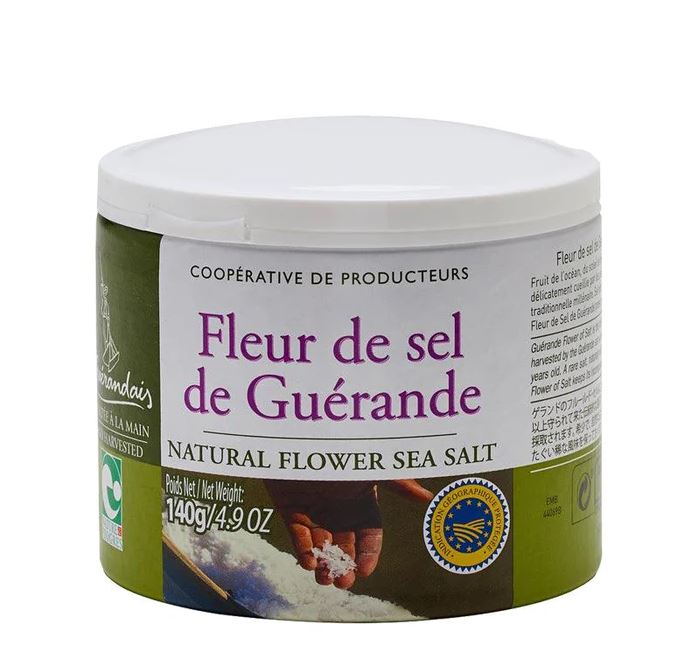 Le Guerandais Natural Flower Sea Salt - Fine Salt for Sprinkling on Food - Guardian Angel Naturals