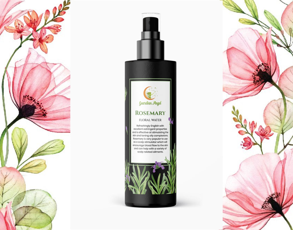 Guardian Angel Rosemary Floral Water - Oily Skin and Healthy Hair/Scalp - Guardian Angel Naturals