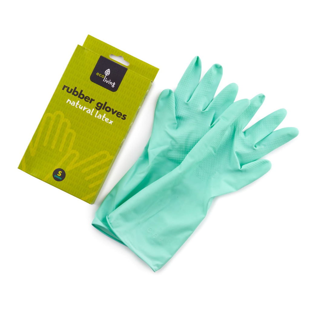 Natural Latex Rubber Gloves-Size Small or Medium - Guardian Angel Naturals