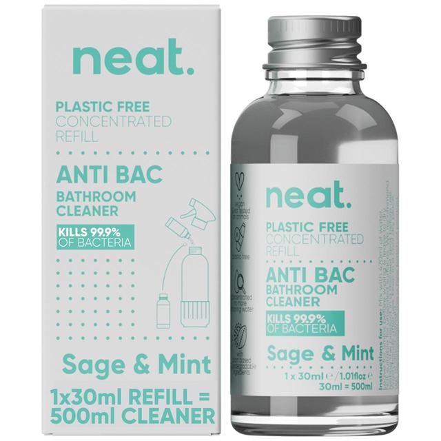neat Plant Based Anti-Bac Bathroom Refill - Sage & Mint - Guardian Angel Naturals