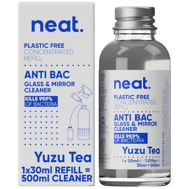 neat Plant Based Anti-Bac Glass & Mirror Refill - Yuzu Tea - Guardian Angel Naturals