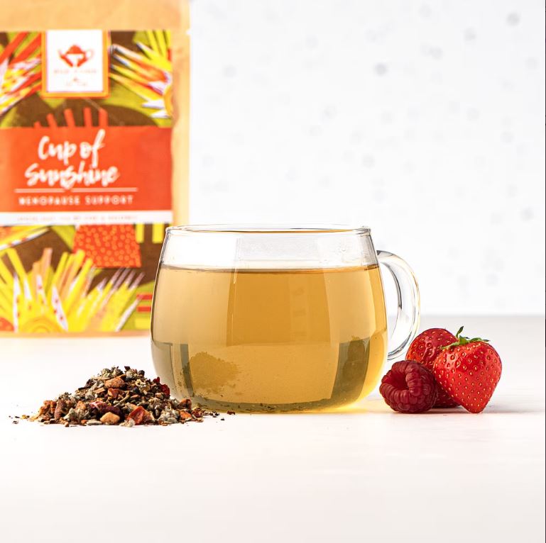 Cup of Sunshine Tea - Menopause Support with 15 FREE Tea Bags - Guardian Angel Naturals
