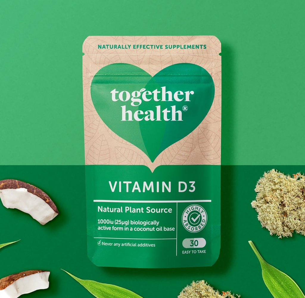 Natural Vegan Vitamin D3 Food Supplement - 30 capsules - Guardian Angel Naturals