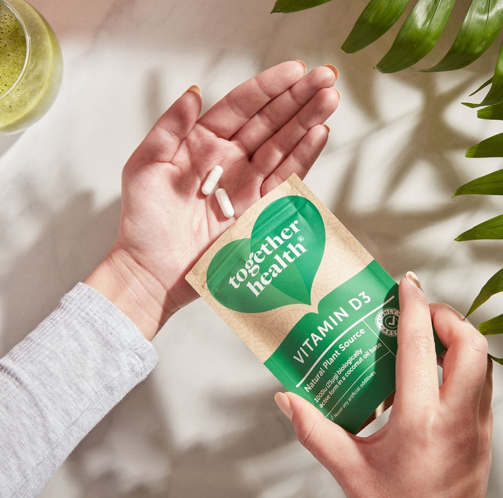 Natural Vegan Vitamin D3 Food Supplement - 30 capsules - Guardian Angel Naturals