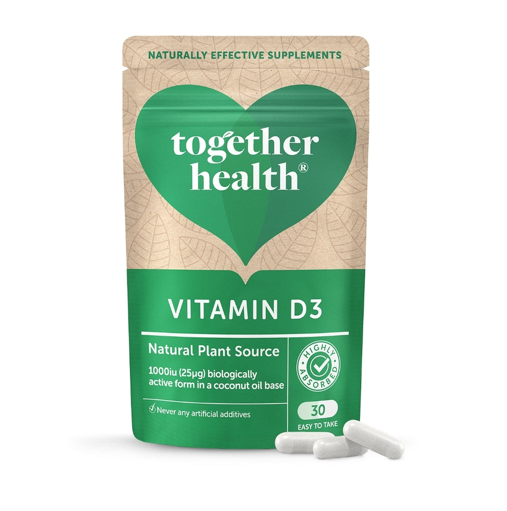 Natural Vegan Vitamin D3 Food Supplement - 30 capsules - Guardian Angel Naturals