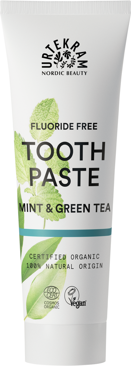 Organic Mint & Green Tea Toothpaste - Flouride Free 75ml – Guardian ...