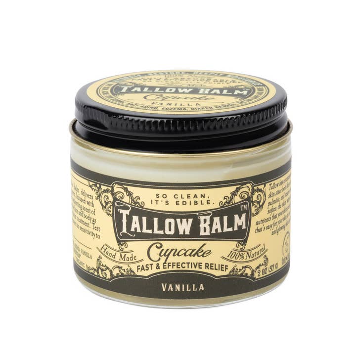 Organic Tallow Balm- Cupcake Scent - Guardian Angel Naturals