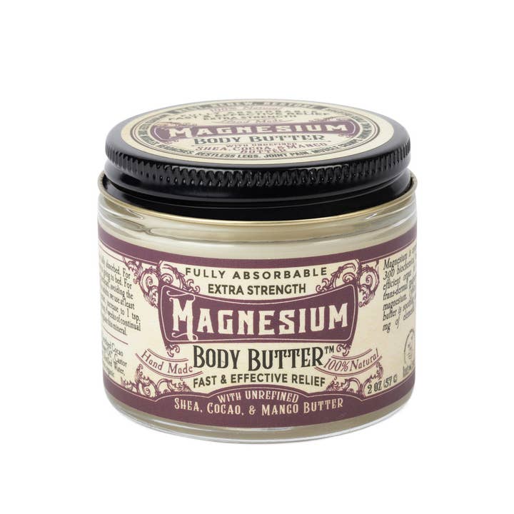 Magnesium Body Butter - Extra Strength - Suitable for Children 60ml - Guardian Angel Naturals
