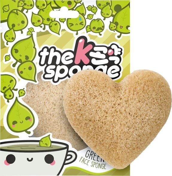 The K Sponge Green Tea and Konjac Heart - Guardian Angel Naturals