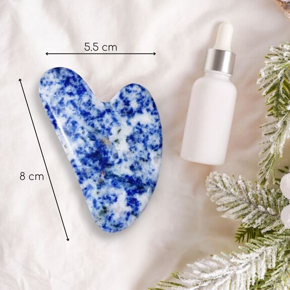 Blue Sodalite Gua Sha - Guardian Angel Naturals