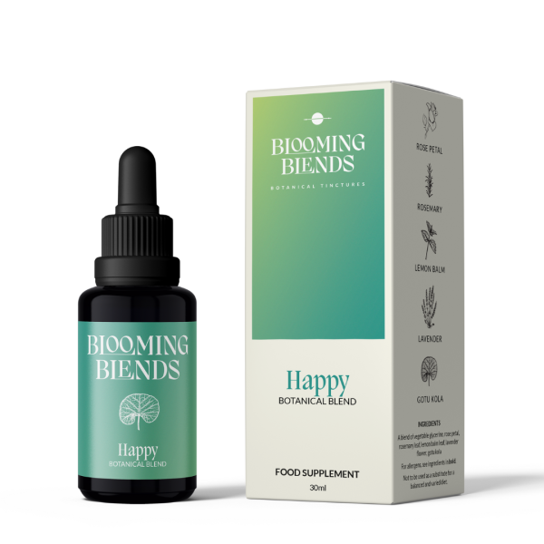 BE HAPPY Botanical Tincture Drops 30ml - Alcohol Free - Guardian Angel Naturals