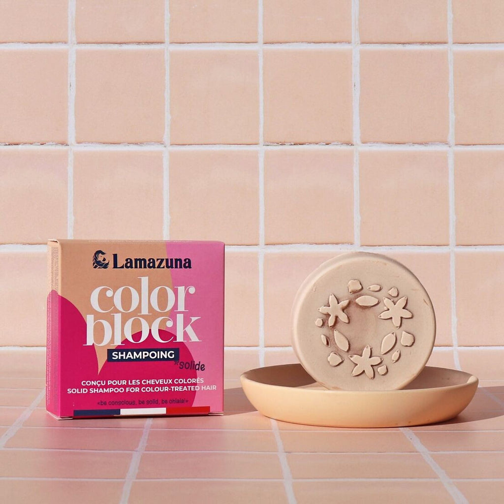 Lamazuna Solid Shampoo Coloured Hair - Cherry Oil - Guardian Angel Naturals