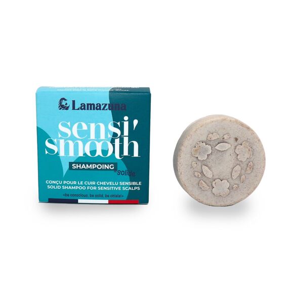 Lamazuna Solid Shampoo Sensitive Scalp - Peony Powder - Guardian Angel Naturals