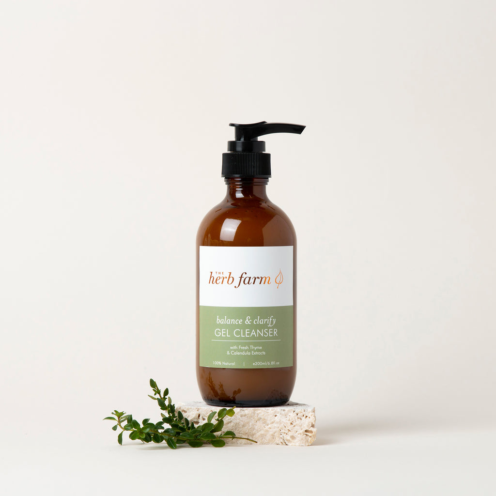 Balance & Clarify Thyme Gel Cleanser - The Herb Farm - Guardian Angel Naturals