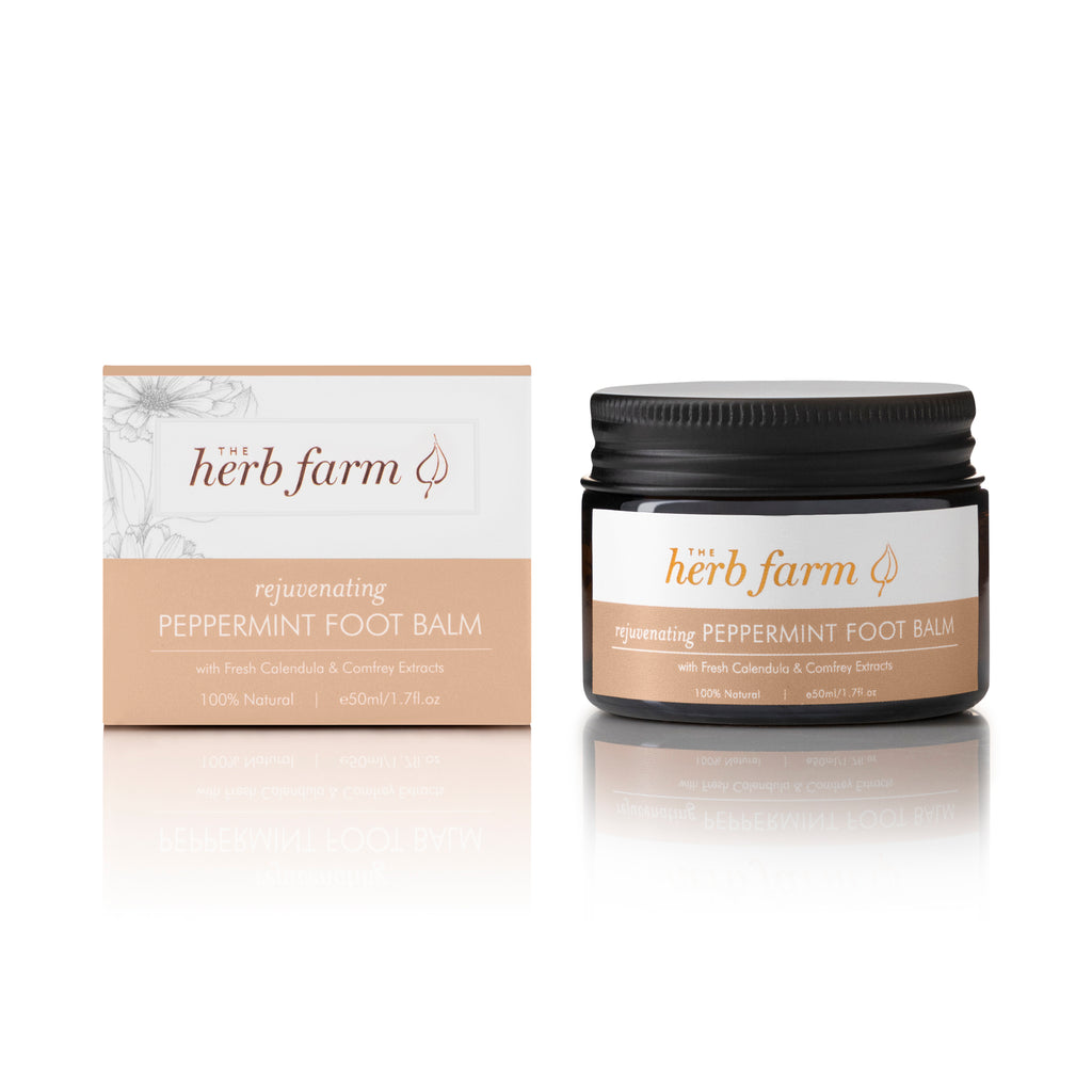 Rejuvenating Peppermint Foot Balm - The Herb Farm - Guardian Angel Naturals