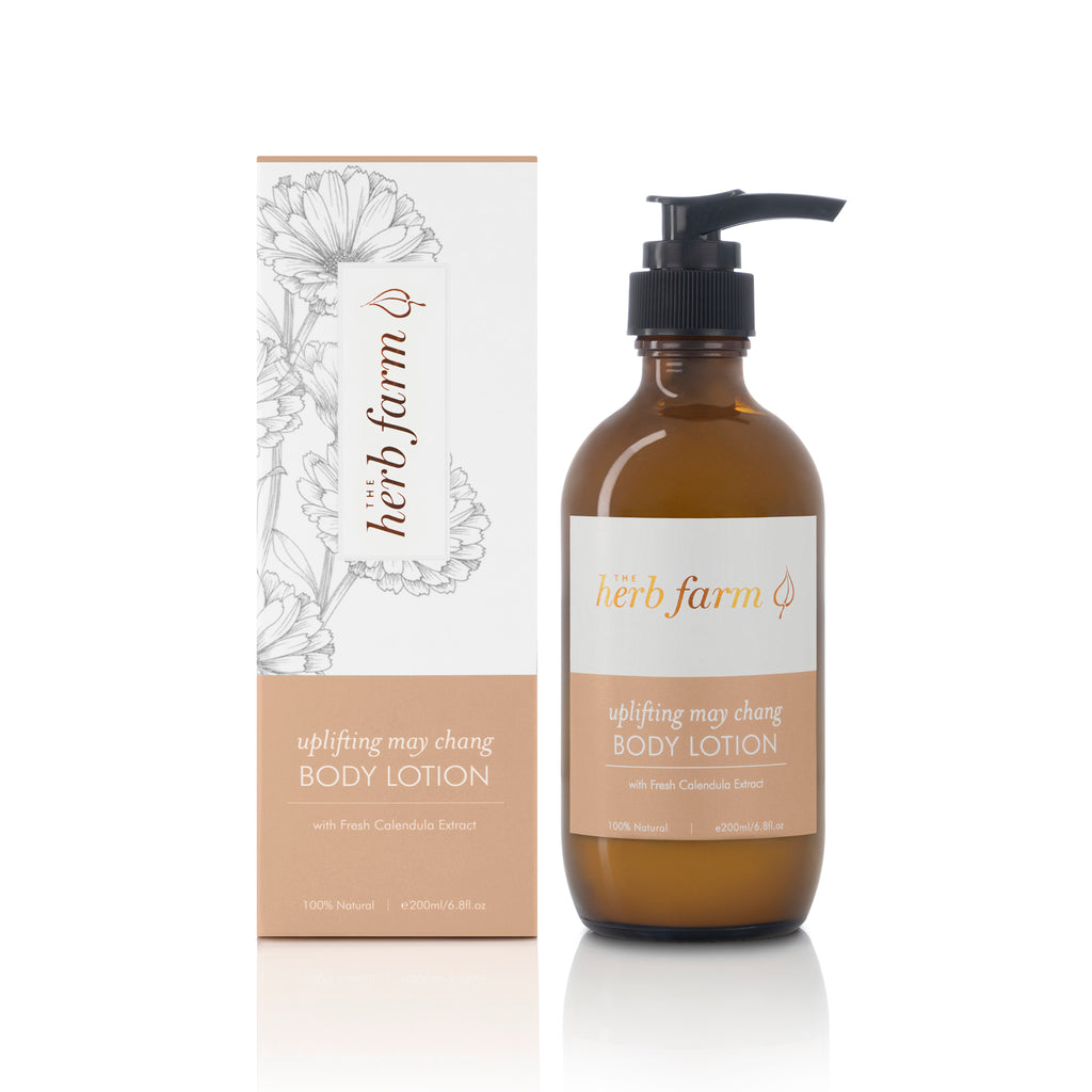 Uplifting May Chang Body Lotion - The Herb Farm - Guardian Angel Naturals