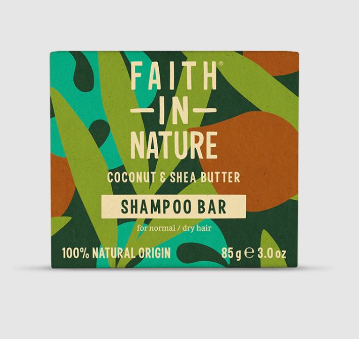Faith in Nature - Coconut & Shea Butter Shampoo Bar - Guardian Angel Naturals