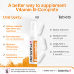 BetterYou B-complete Oral Spray - All 8 essential B-vitamins in one daily dose - Guardian Angel Naturals