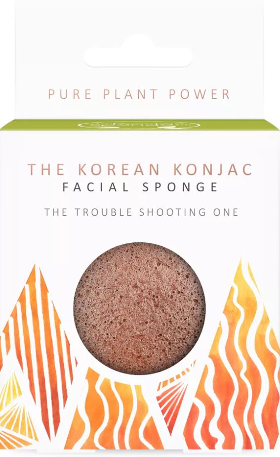 Purifying Volcanic Scoria Facial Sponge - Problematic, Oily & Tired Skin - Guardian Angel Naturals