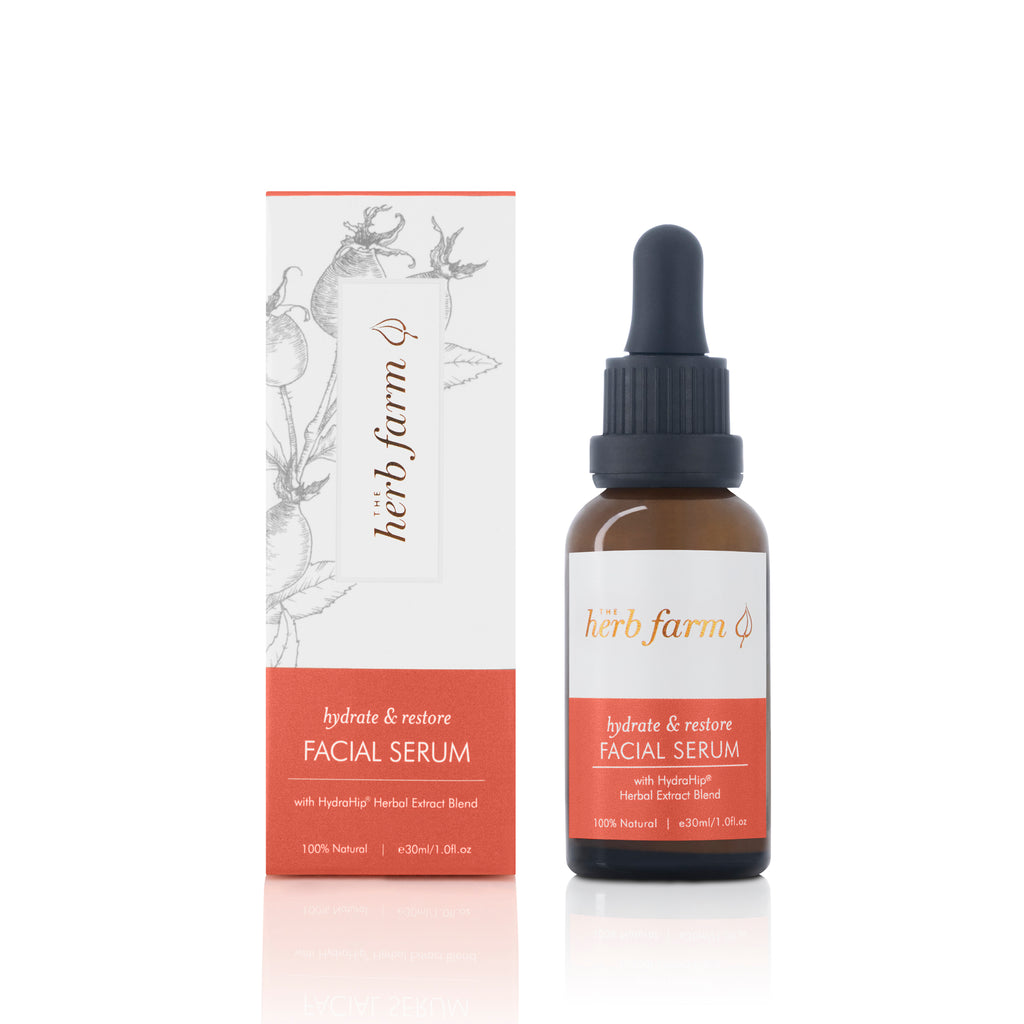 Hydrate & Restore Natural Facial Serum - The Herb Farm - Guardian Angel Naturals