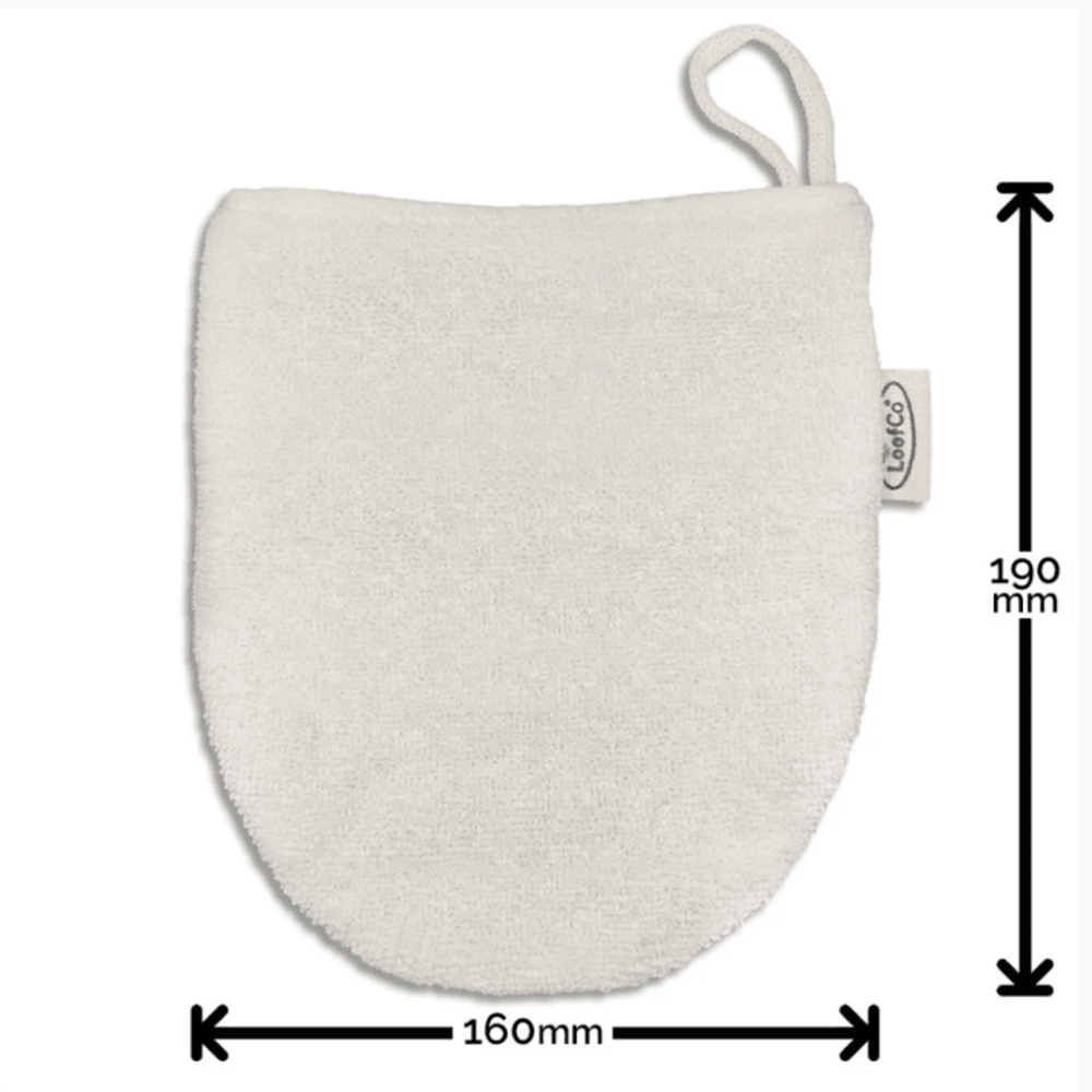 Loofco Cleansing Mitt - 100% Egyptian Cotton - Guardian Angel Naturals