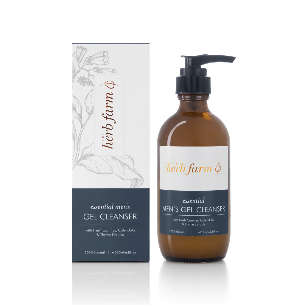 Essential Men's Gel Cleanser - The Herb Farm - Guardian Angel Naturals