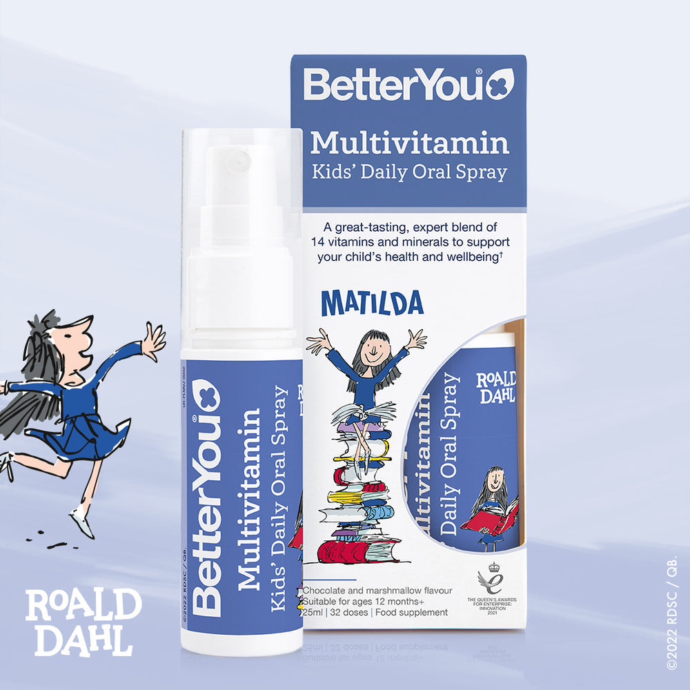 BetterYou - Roald Dahl Multivitamin Kids' Daily Oral Spray - Guardian Angel Naturals