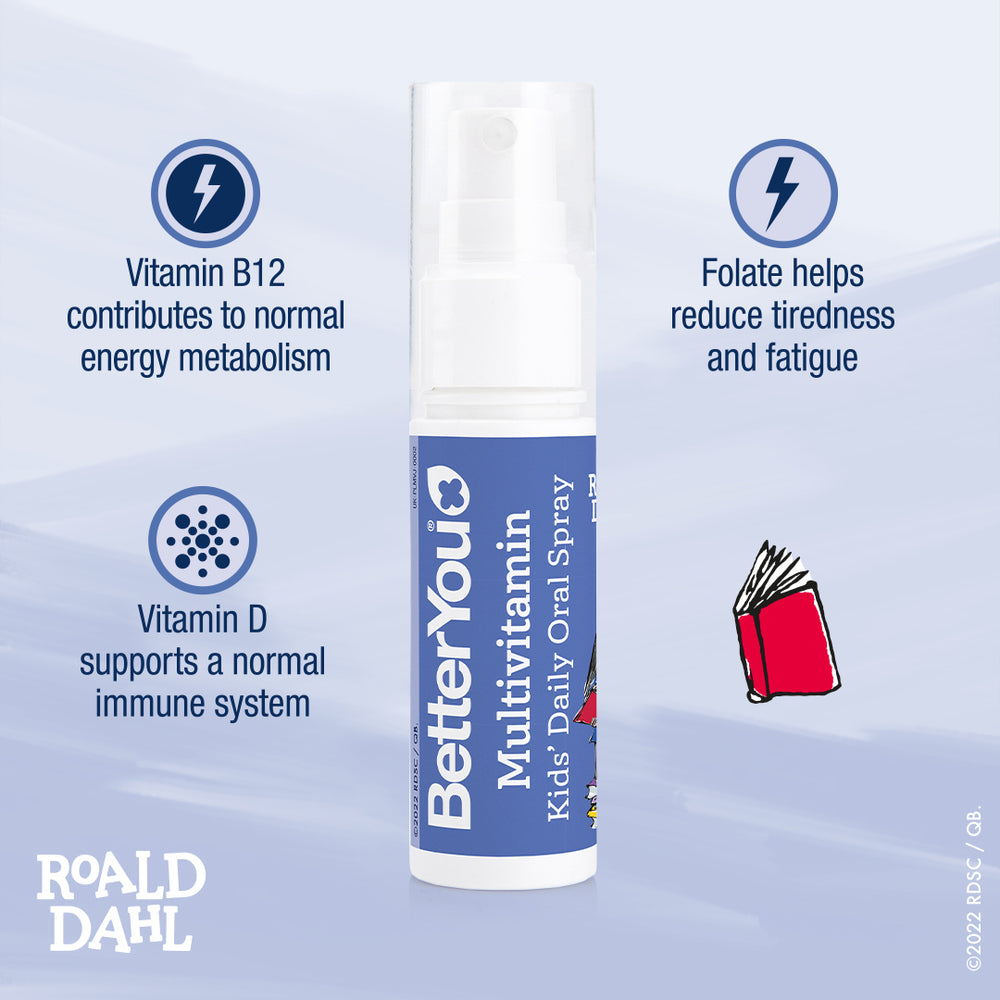 BetterYou - Roald Dahl Multivitamin Kids' Daily Oral Spray - Guardian Angel Naturals