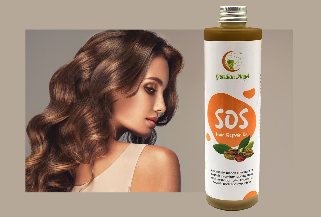 SOS Hair Repair Oil - Natural Oils to Nourish Your Hair - Guardian Angel Naturals