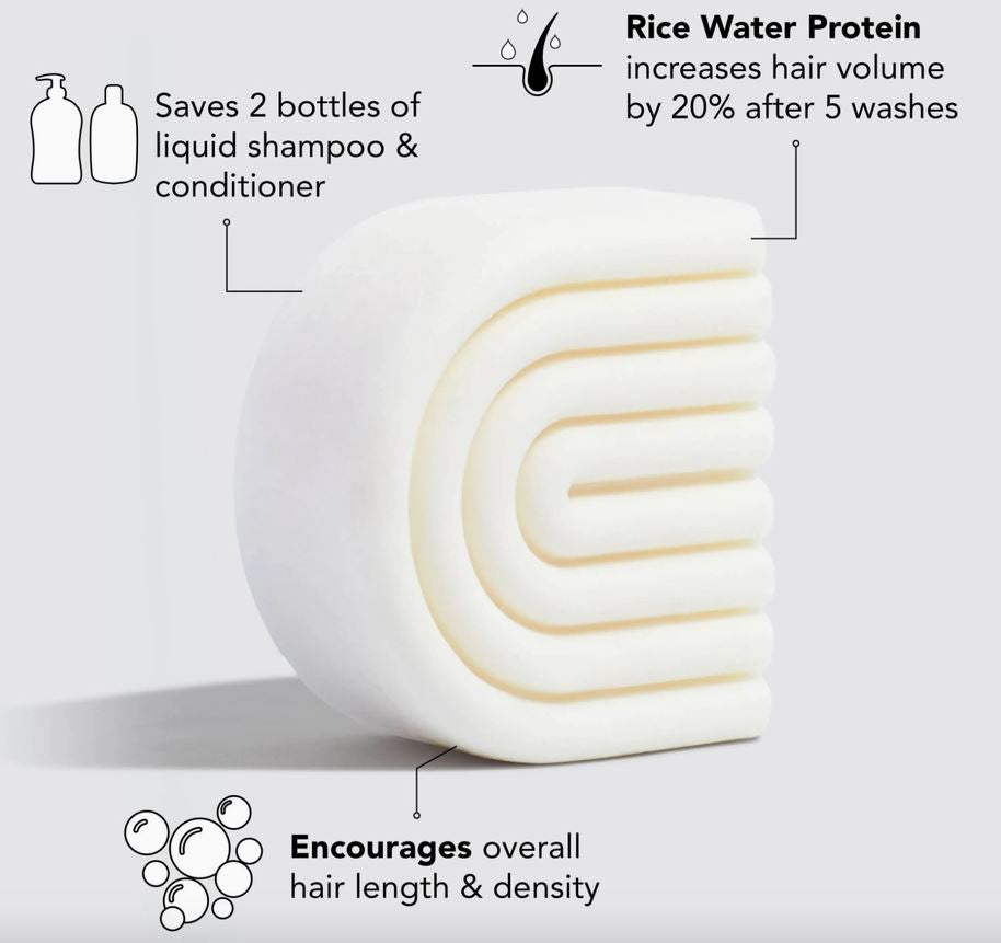 KITSCH - Rice Water Conditioner Bar for Hair Growth - Guardian Angel Naturals