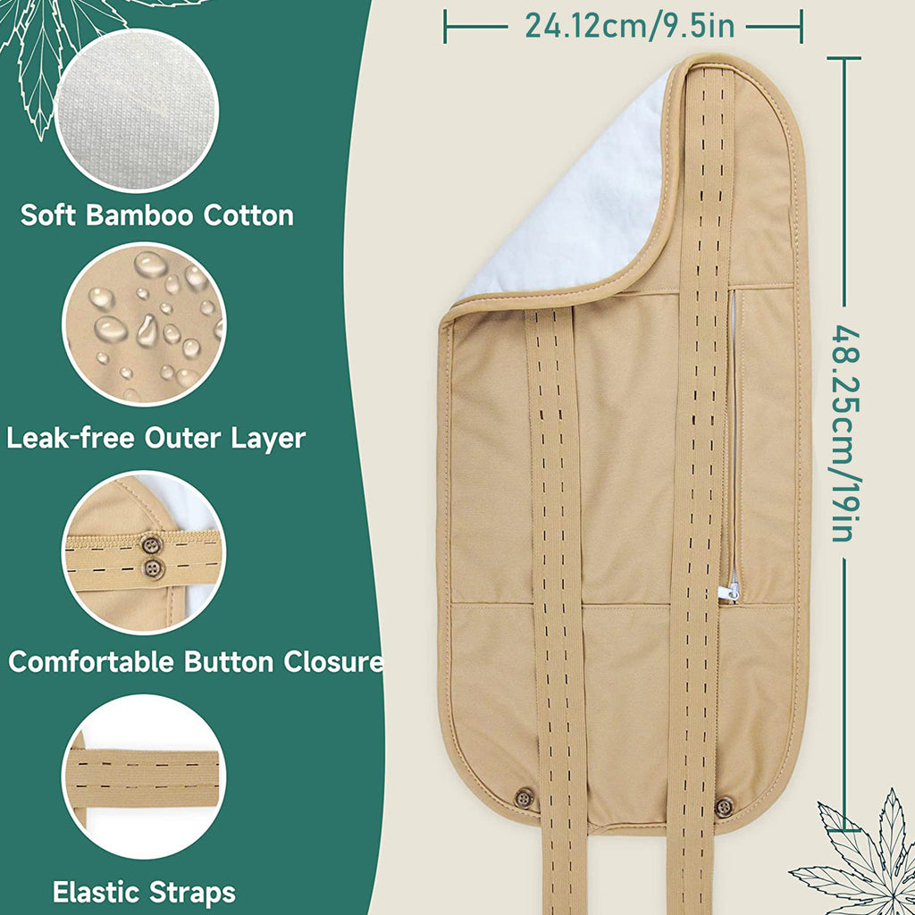 Reusable Bamboo Castor Oil Pack - Body Wrap - Guardian Angel Naturals