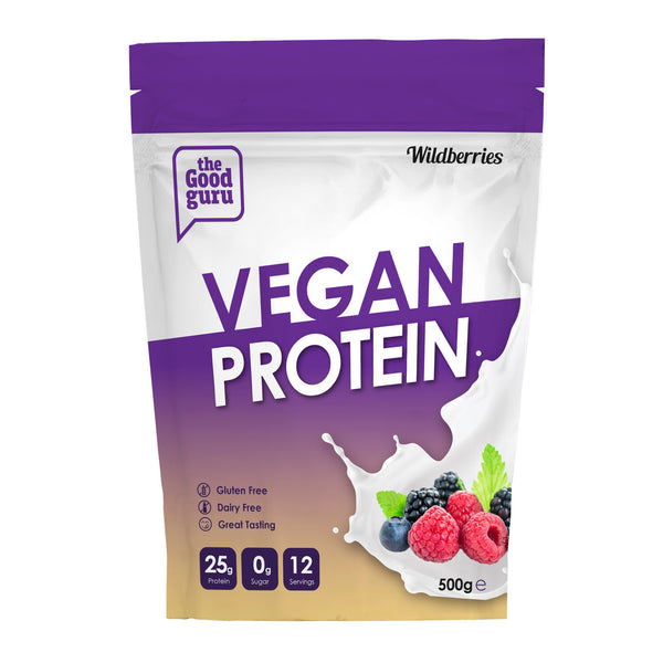 Vegan Protein Powder - Wild Berries 500g - Guardian Angel Naturals