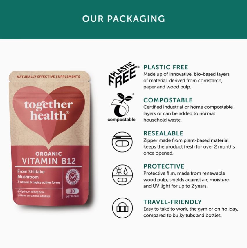 Together Health - Vitamin B12 – Vegan - Guardian Angel Naturals