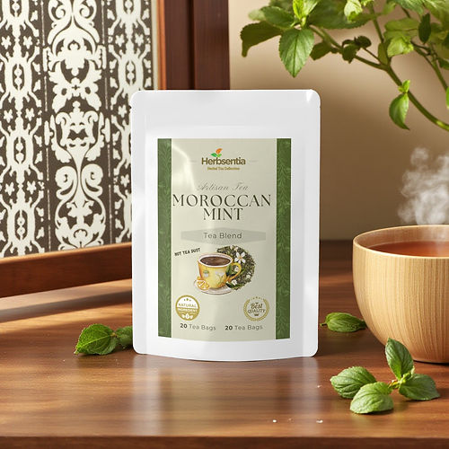 Moroccan Mint Tea - Refreshing & Calming Herbal Blend - Guardian Angel Naturals
