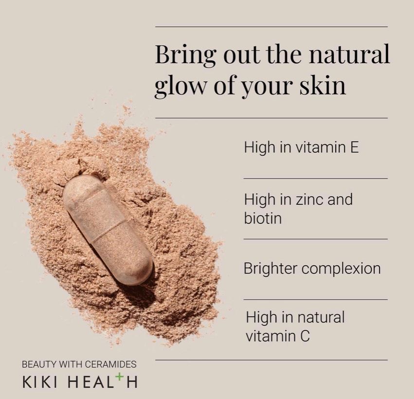 Beauty with Ceramides – 60 Vegicaps - Guardian Angel Naturals