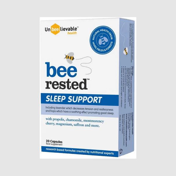 Bee Rested Sleep Support - 20 Capsules - Guardian Angel Naturals