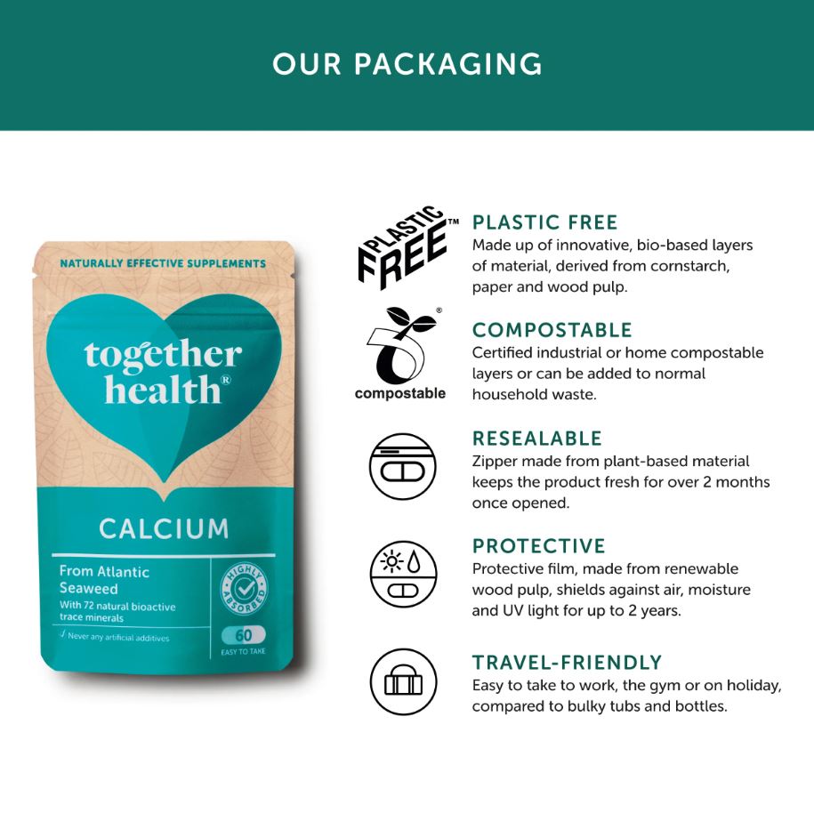 Together Health - Calcium Supplement – Vegan - Guardian Angel Naturals