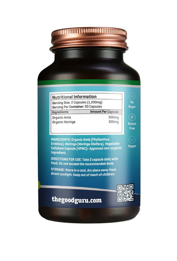 ORGANIC VITAMIN C  Natural Source Vitamin C - Guardian Angel Naturals