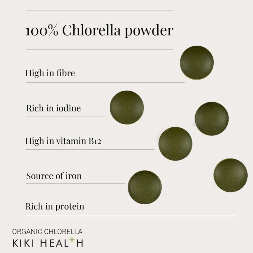 Organic Premium Chlorella 200 Tablets - Guardian Angel Naturals