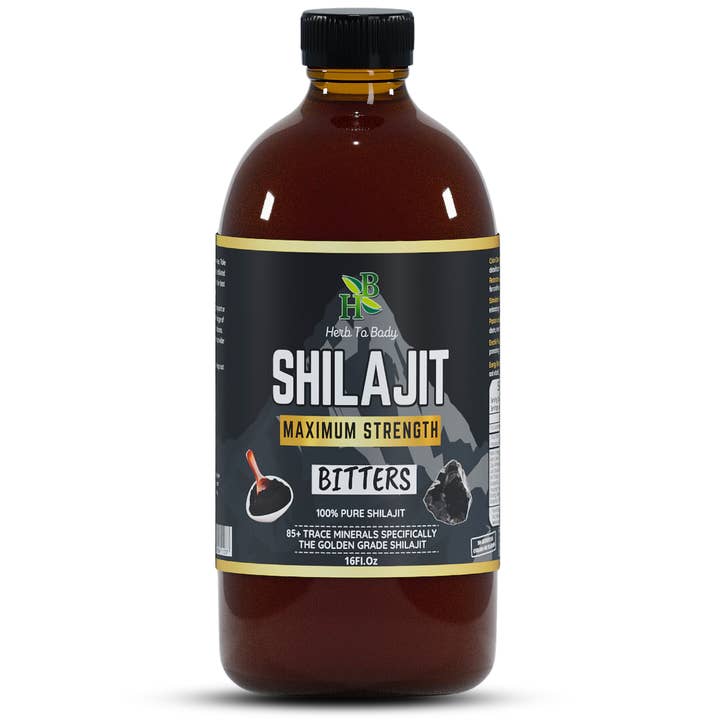 Shilajit Living Bitters  - Energy Boosting Blend 500ml - Guardian Angel Naturals