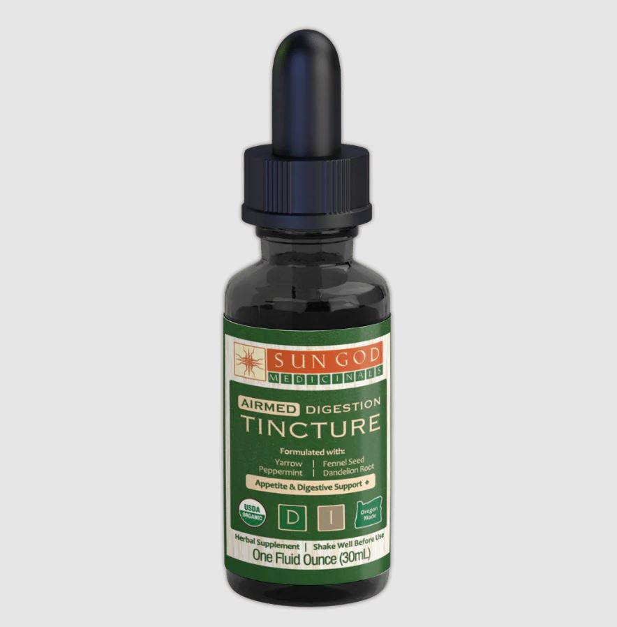 Organic Digestion Herbal Tincture - Support your Natural Digestive Efficiency - Guardian Angel Naturals