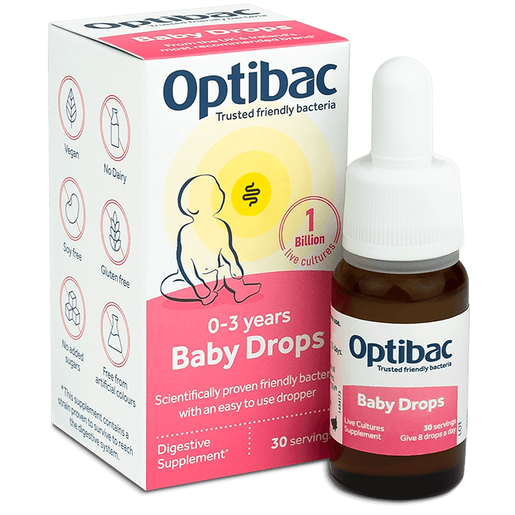 Optibac Baby Drops - 1 Month Supply - Guardian Angel Naturals