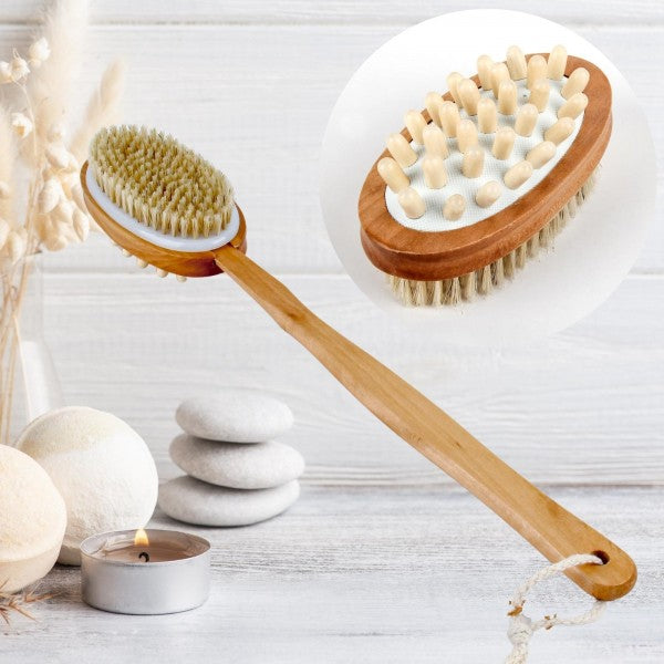 Dualsense - Dual Purpose Bath Brush - Guardian Angel Naturals