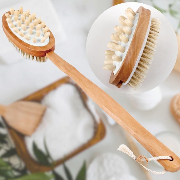 Dualsense - Dual Purpose Bath Brush - Guardian Angel Naturals