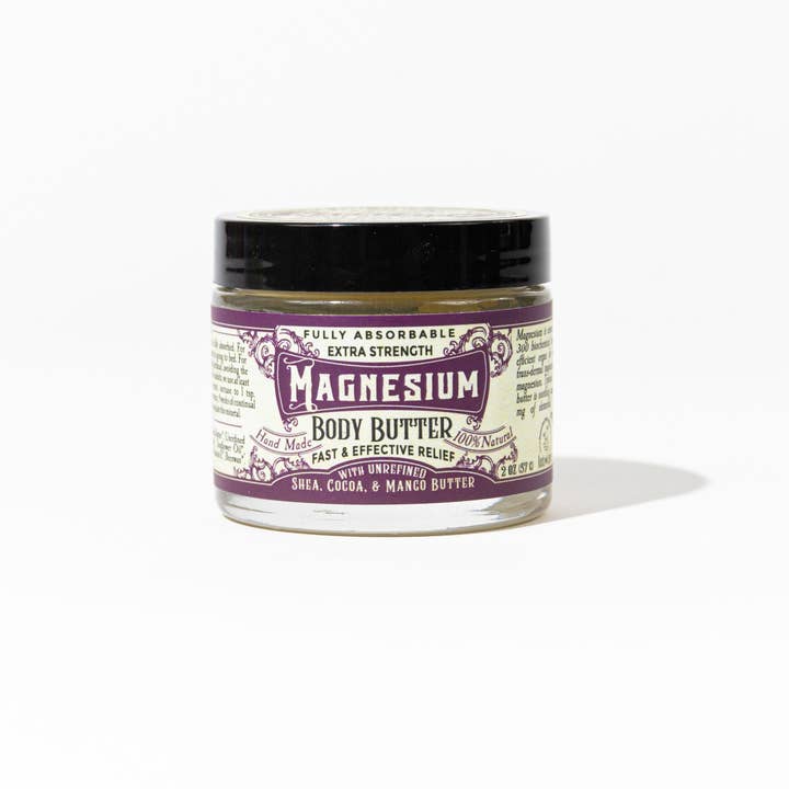 Magnesium Body Butter - Extra Strength - Suitable for Children 60ml - Guardian Angel Naturals