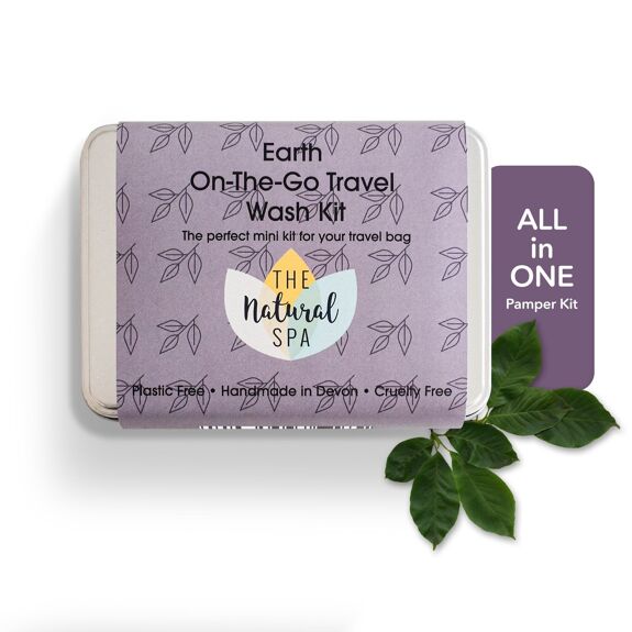 Mini ”on the go” Travel Wash kit - Earth for Hair and Body - Guardian Angel Naturals