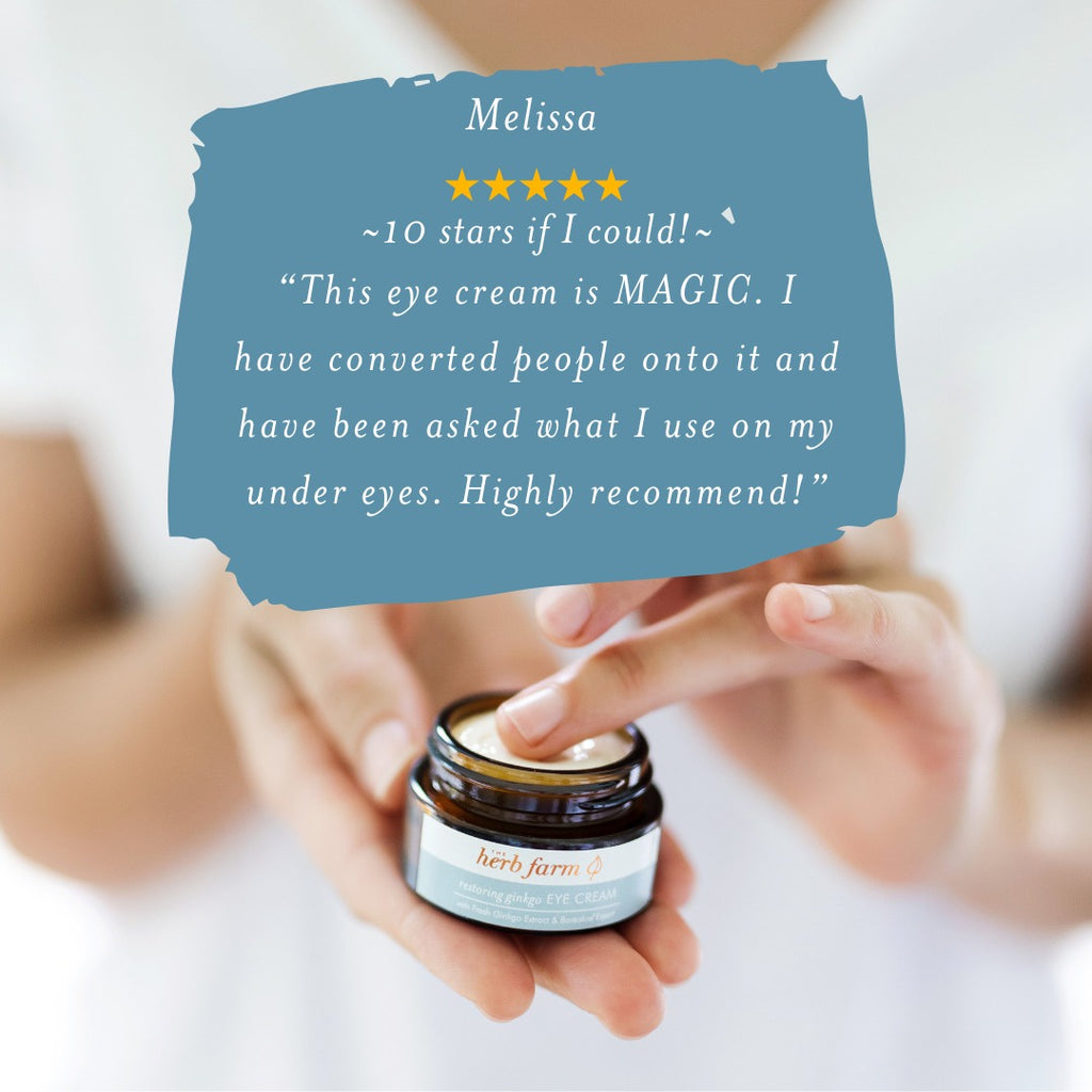 Restoring Ginkgo Eye Cream - Guardian Angel Naturals