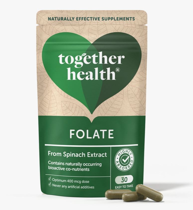Together Health - Natural Folate Supplement - Vegan - Guardian Angel Naturals