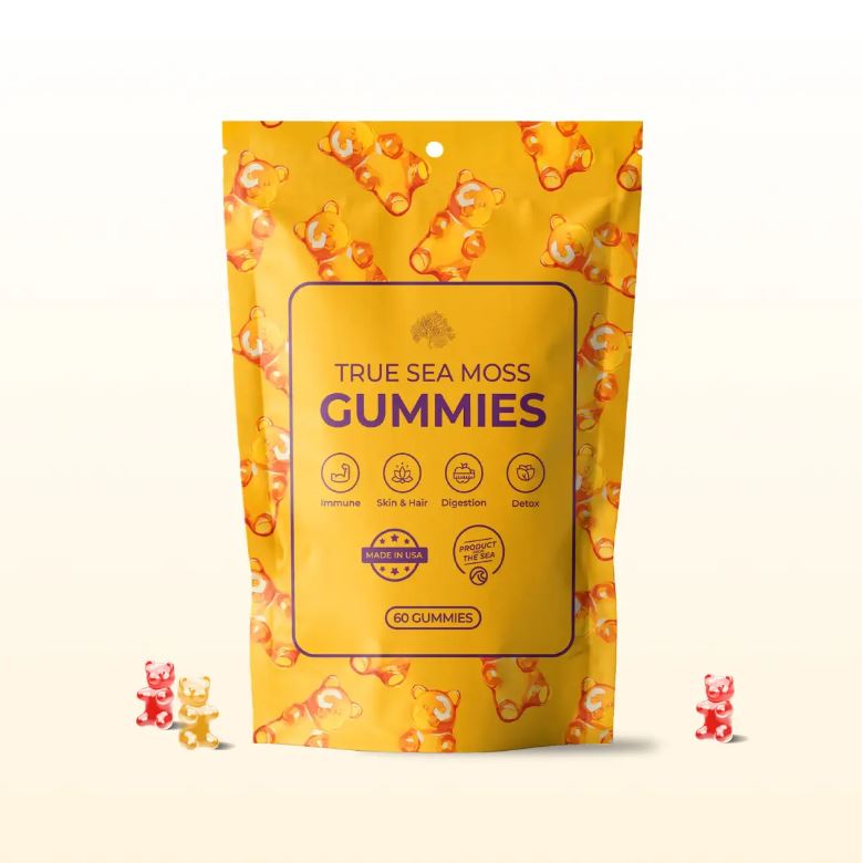 Sea Moss Gummies - 60 Gummies - Guardian Angel Naturals